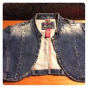 Blue jeans blazer